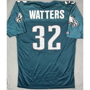 Vintage 90s Champion Philadelphia Eagles Ricky Watters‎ #32 NFL Jersey Size 48